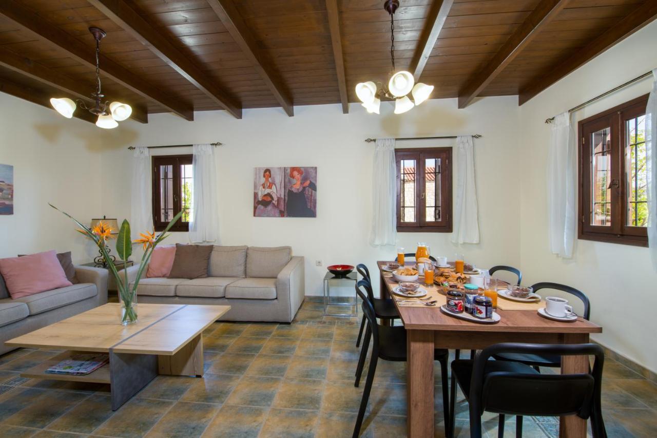 Douliana Villas Bagian luar foto